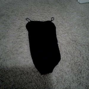 Simple Black Leotard (Dance)